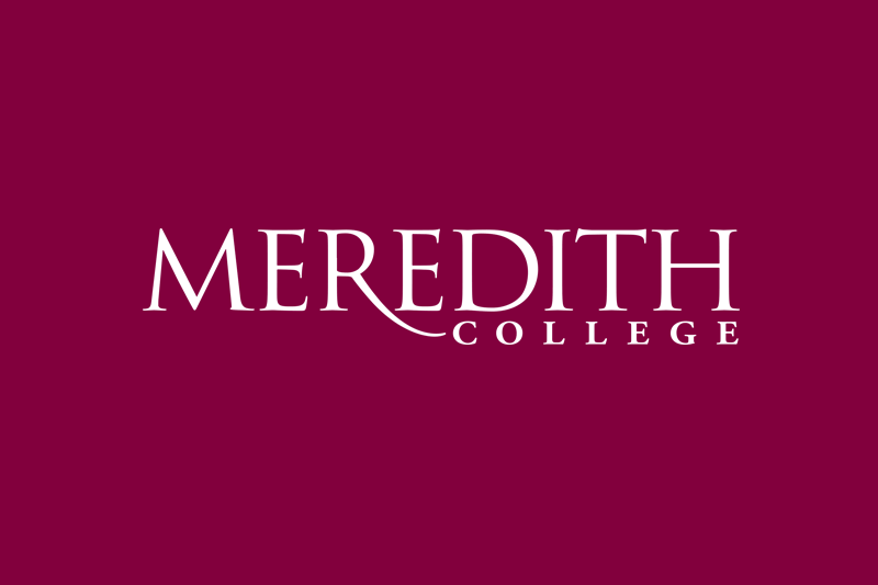 meredith college logo, text only