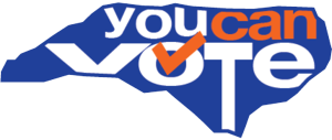 You Can Vote NC Logo