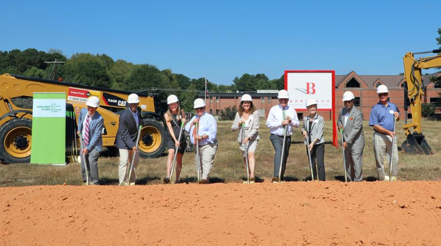 groundbreaking ceremony for new applied tech building 