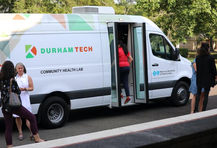 Community Health Lab van