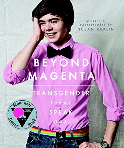 Book cover- Beyond Magenta: Transgender Teens Speak Out
