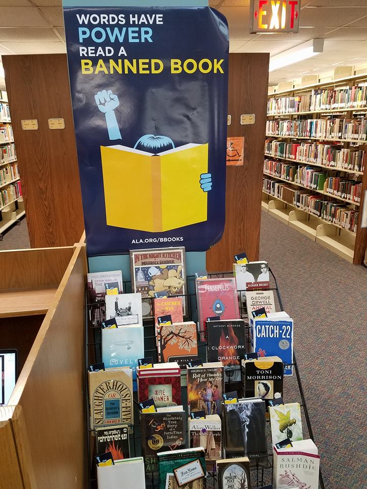 banned books display