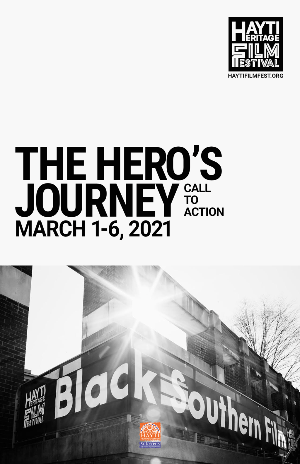 Hayti Heritage Film Festival-- The Hero's Journey: Call to Action, March 1-6, 2021