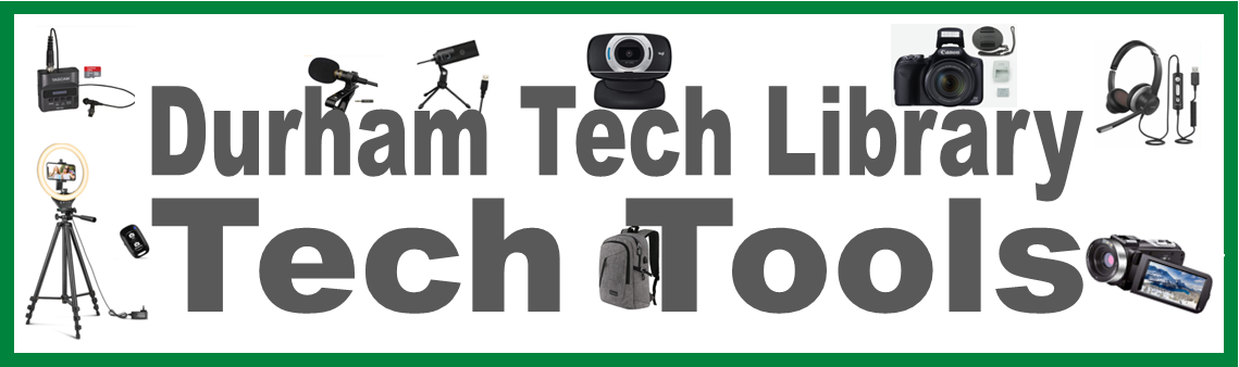 Durham Tech Library Tech Tools logo