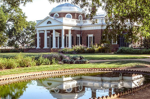 Brick building with white domed roof