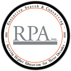 RPA inc. Executive Search & Consulting. Serving Higher Education for Three Decades.