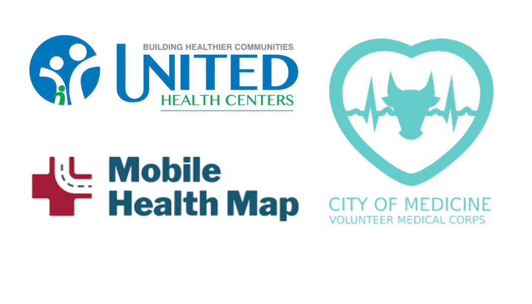 United Health Centers, Mobile Health Map, City of Medicine Volunteer Medical Corps