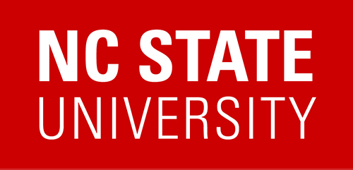 NC State University red and white logo