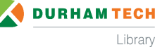 Durham Tech Library Logo