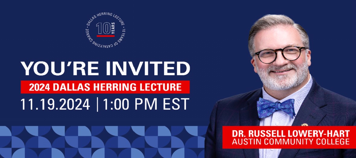 You're Invited 2024 Dallas Herring Lecture